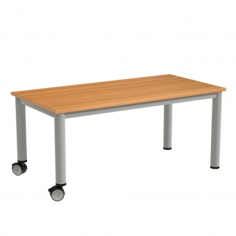 Couchtisch Rechteck, 120x60 cm (B/T), 52 cm hoch, fahrbar, Couchtisch Rechteck, 120x60 cm (B/T), 52 cm hoch, fahrbar,